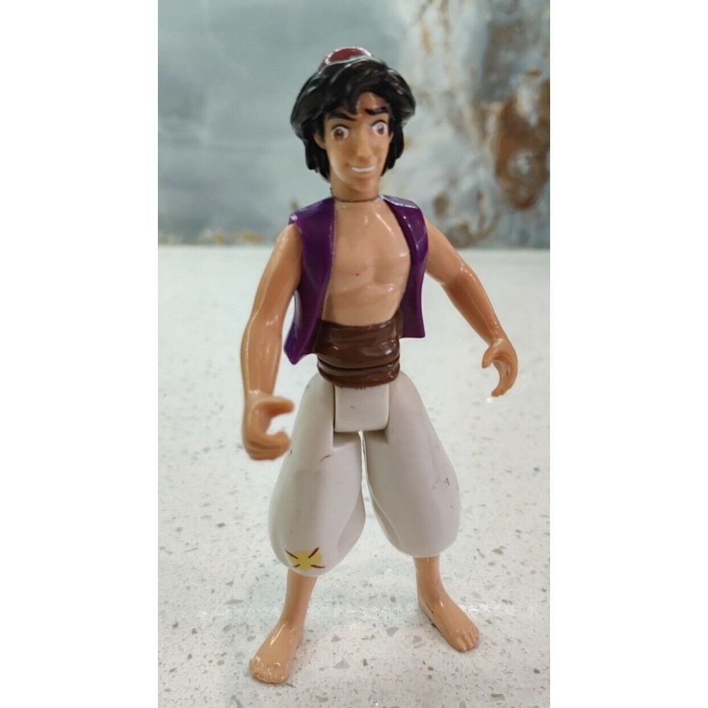Vintage DIsney Mattel Aladdin 5" Action Figure 1992